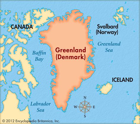 map of greenland and iceland.